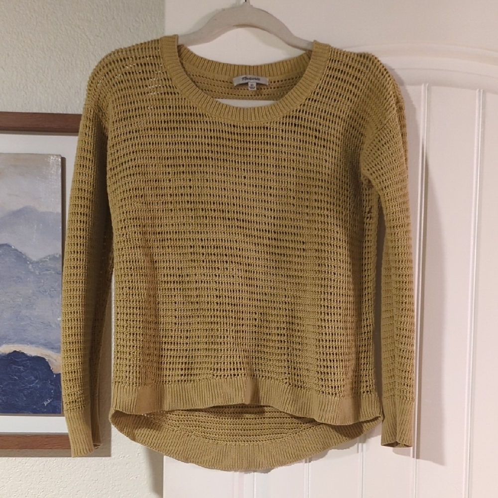 Madewell Women's Honeycomb Knit Sweater